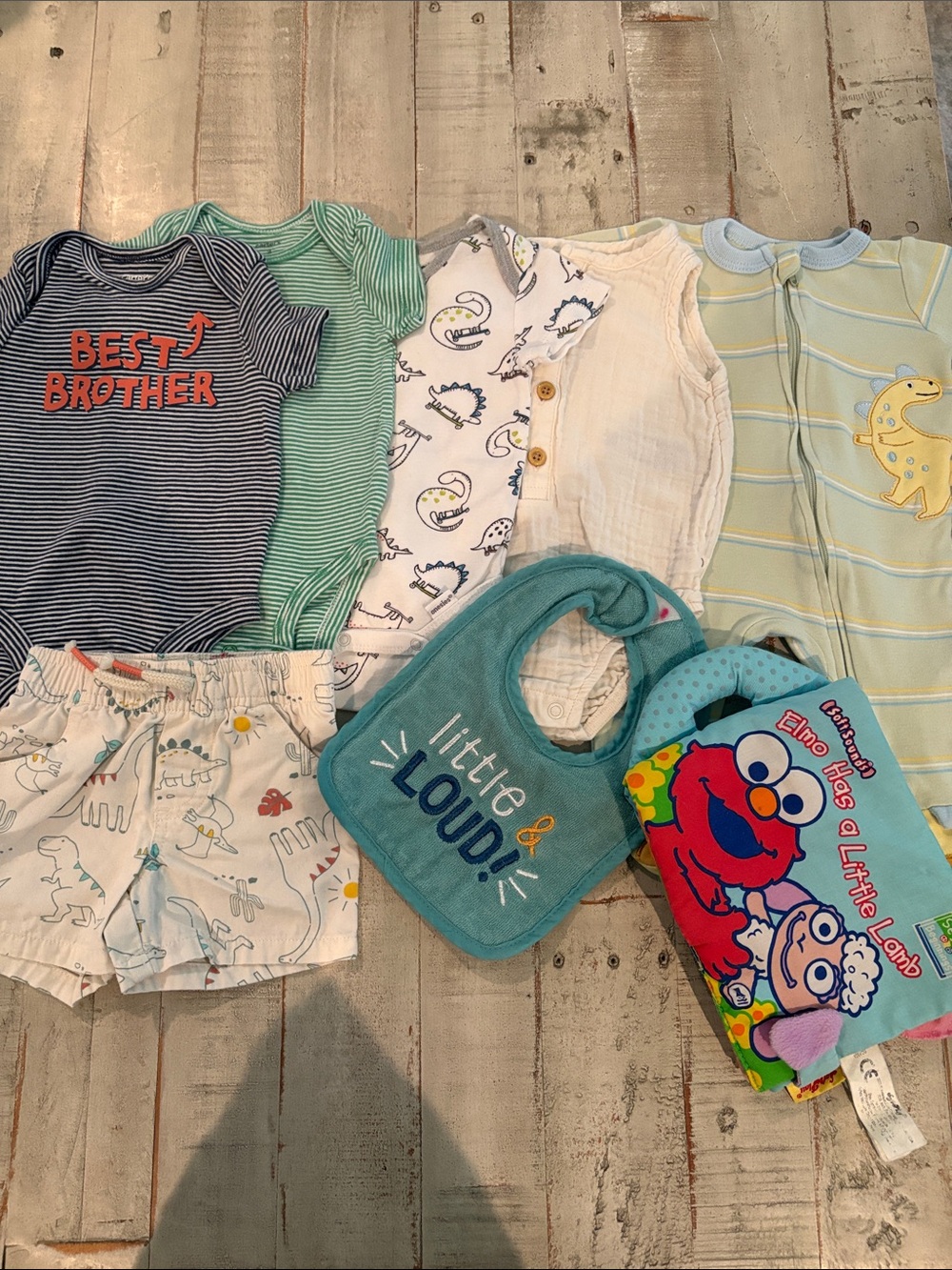 Carter’s 8 Piece 0-3 Months Baby Boys Bundle